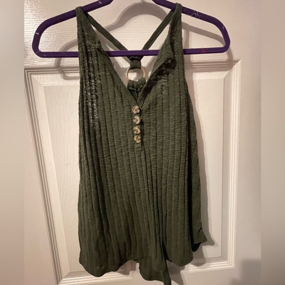 Maurices green tank top